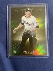 Christian Yelich [Gold Refractor] Baseball Cards 2013 Bowman Sterling Prices