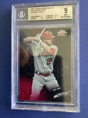 Mike Trout [Red Refractor] #70 Baseball Cards 2021 Topps Chrome Black Prices