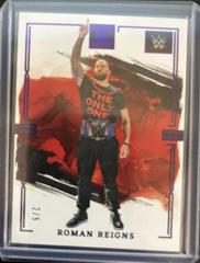 Roman Reigns [Amethyst] #1 Wrestling Cards 2023 Panini Impeccable WWE Prices
