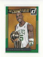 Kevin Garnett #11 Basketball Cards 2016 Panini Donruss the Champ Is Here Prices