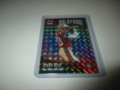 Jerry Rice [Reactive Blue] #14 Football Cards 2021 Panini Mosaic HoloFame Prices
