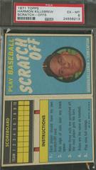 Harmon Killebrew Baseball Cards 1971 Topps Scratch Offs Prices