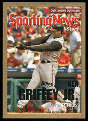 Ken Griffey Jr. [Gold] #UH162 Baseball Cards 2005 Topps Updates & Highlights Prices