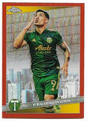 Felipe Mora [Orange] #BCS-14 Soccer Cards 2022 Topps Chrome MLS Big City Strikers Prices