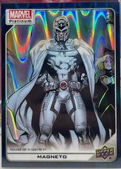 Magneto [Teal Wave] #164 Marvel 2023 Upper Deck Platinum Prices