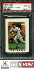 Kent Hrbek #22 Baseball Cards 1988 Topps Mini League Leaders Prices
