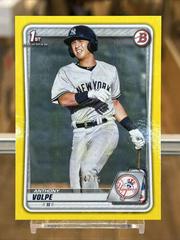Anthony Volpe [Yellow] Baseball Cards 2020 Bowman Paper Prospects Prices