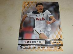Heung Min Son [Orange] Soccer Cards 2016 Topps UEFA Champions League Showcase Prices