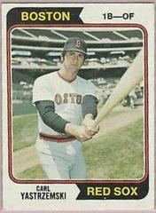 Carl Yastrzemski #280 Baseball Cards 1974 Topps Prices
