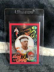 Patrick Mahomes II [Pink] Football Cards 2021 Panini Illusions King of Cards Prices
