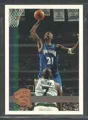 Kevin Garnett [Minted in Springfield] Basketball Cards 1997 Topps Prices
