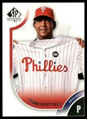 Pedro Martinez #117 Baseball Cards 2009 SP Authentic Prices