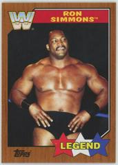 Ron Simmons [Bronze] Wrestling Cards 2017 Topps WWE Heritage Prices