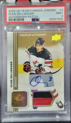 Olen Zellweger [Autograph Patch] #3 Hockey Cards 2023 Upper Deck Team Canada Juniors Prices
