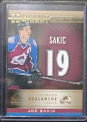 Joe Sakic [Gold] #DD-16 Hockey Cards 2020 SP Signature Edition Legends Dominant Digits Prices