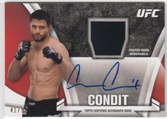 Carlos Condit #KAR-CC Ufc Cards 2013 Topps UFC Knockout Relics Autographs Prices