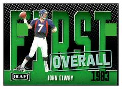 John Elway [Green] #4 Football Cards 2023 Leaf Draft Prices