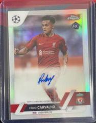 Fabio Carvalho #A-FC Soccer Cards 2022 Topps UEFA Club Competitions Autographs Prices