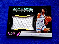 Jalen Williams #RJM-JWL Basketball Cards 2022 Panini Noir Rookie Jumbo Material Prices