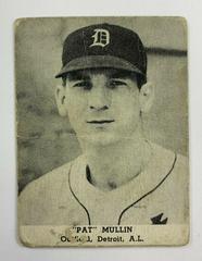 'Pat' Mullin Baseball Cards 1947 Tip Top Bread Prices