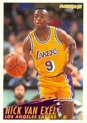 Nick Van Exel #113 Basketball Cards 1994 Fleer Prices
