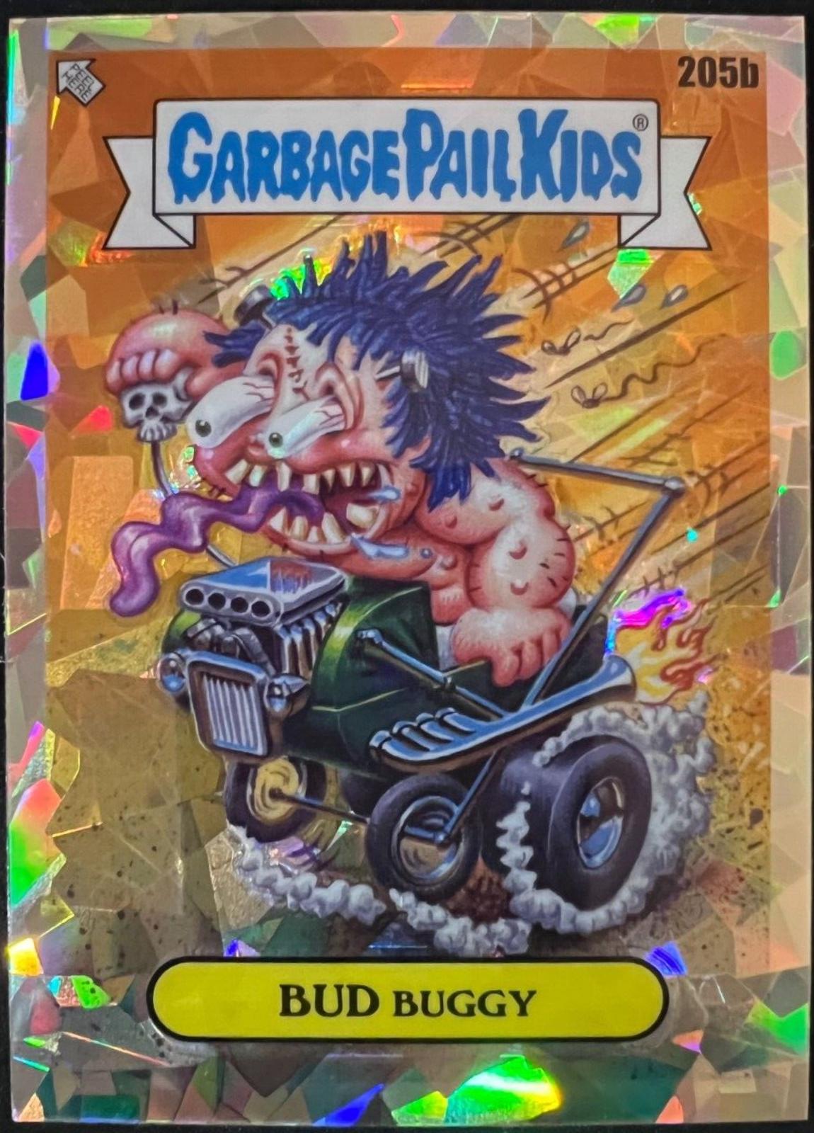 BUD Buggy [Atomic Refractor] #205b 2022 Garbage Pail Kids Chrome