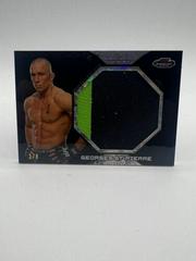 Georges St Pierre #FFM-GS Ufc Cards 2013 Finest UFC Jumbo Fight Mat Relics Prices