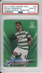 Gedson Fernandes [Green Refractor] Soccer Cards 2018 Topps Chrome UEFA Champions League Prices