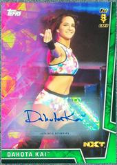 Dakota Kai [Green] Wrestling Cards 2019 Topps WWE Women's Division Autographs Prices