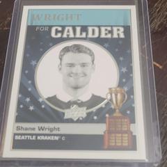 Shane Wright Hockey Cards 2022 Upper Deck Calder Candidates Prices