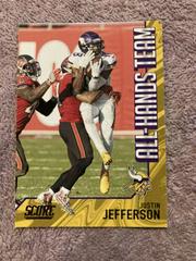 Justin Jefferson Football Cards 2021 Panini Score All Hands Team Prices