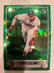 Royce Lewis [Green] Baseball Cards 2022 Topps Chrome Update Sapphire Prices