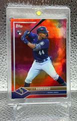 Julio Rodriguez [Red Rainbow] #15 Baseball Cards 2022 Topps X Bobby Witt Jr. Crown Prices