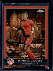 Brandon Vazquez [Orange] #BCS-3 Soccer Cards 2023 Topps Chrome MLS Big City Strikers Prices