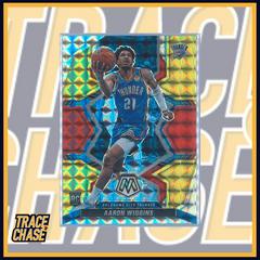 Aaron Wiggins [Choice Fusion Red Yellow] #237 Basketball Cards 2021 Panini Mosaic Prices