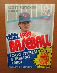 Scott Fletcher Baseball Cards 1989 Fleer Prices