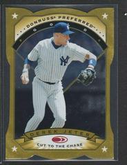 Derek Jeter [Cut to the Chase] #125 Baseball Cards 1997 Panini Donruss Preferred Prices