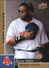 David Ortiz Baseball Cards 2009 Upper Deck First Edition Prices