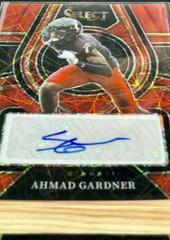 Ahmad Gardner [Red Lazer] #RS-AGA Football Cards 2022 Panini Select Draft Picks Rookie SIgnatures Prices