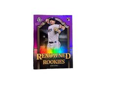 Josh Jung [Purple] #RR-15 Baseball Cards 2023 Bowman Platinum Renowned Rookies Prices