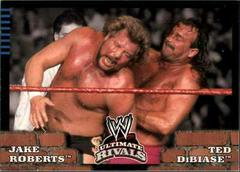 Jake Roberts vs. Ted DiBiase Wrestling Cards 2008 Topps WWE Ultimate Rivals Prices