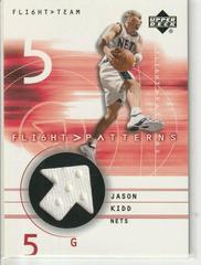 Jason Kidd Basketball Cards 2001 Upper Deck Flight Team Prices