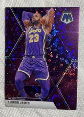 LeBron James [Fast Break Purple] Basketball Cards 2019 Panini Mosaic Prices