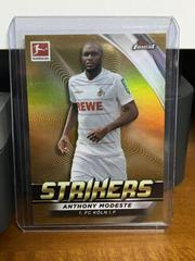 Anthony Modeste [Gold] Soccer Cards 2021 Topps Finest Bundesliga Strikers Prices
