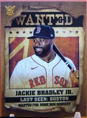 Jackie Bradley Jr Baseball Cards 2021 Topps Big League Wanted Prices
