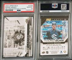Shane Wright [Black & White] #C228 Hockey Cards 2022 Upper Deck UD Canvas Prices