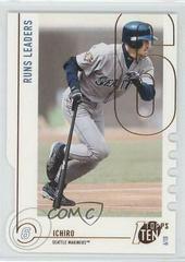 Ichiro #87 Baseball Cards 2002 Topps Ten Prices