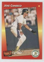 Jose Canseco #214 Baseball Cards 1992 Panini Donruss Triple Play Prices