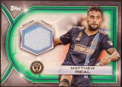 Matthew Real [Green] #R-RM Soccer Cards 2023 Topps MLS Relics Prices