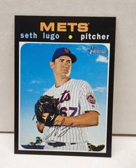 Seth Lugo [French Text] #7 Baseball Cards 2020 Topps Heritage Prices